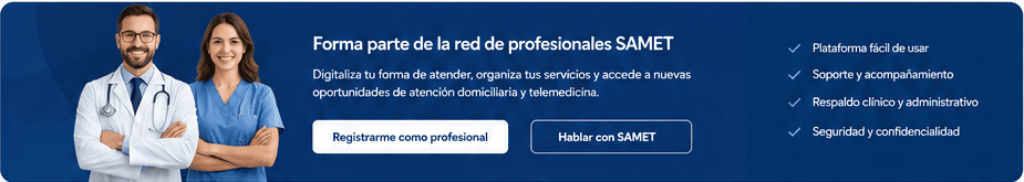 Profesionales de salud SAMET